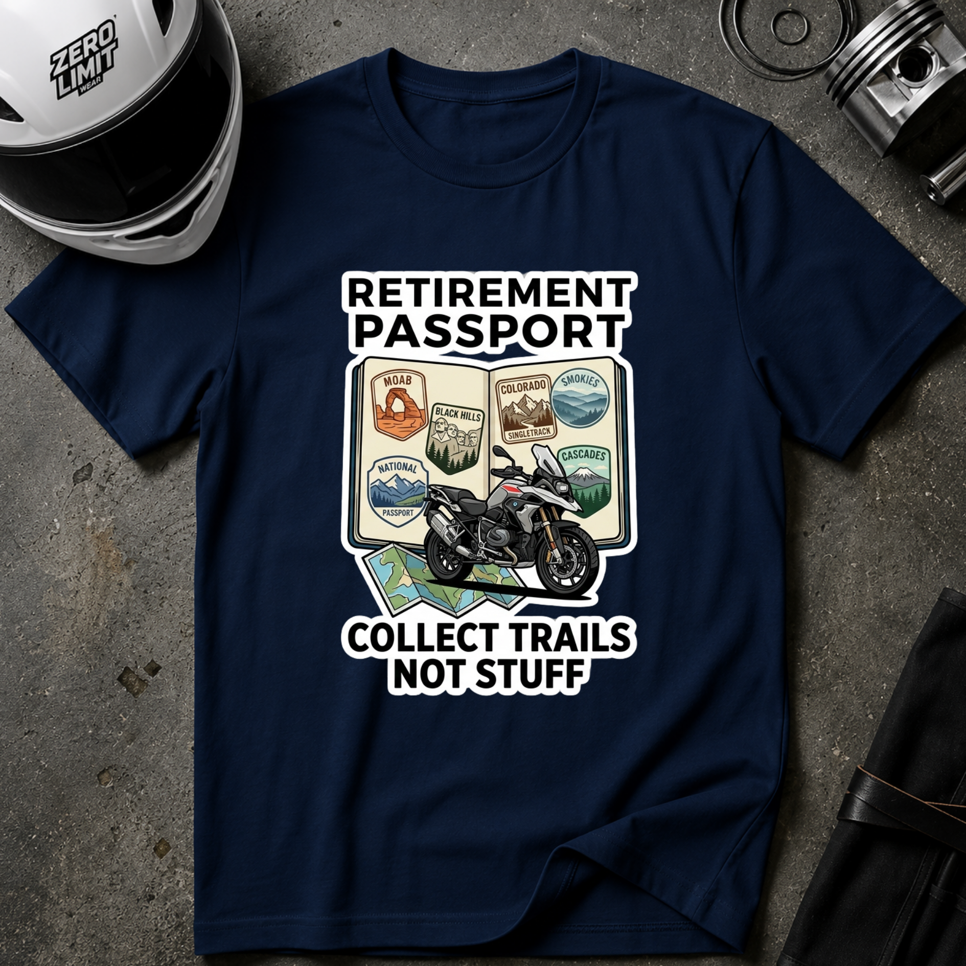 COLLECTING TRAILS T-SHIRT