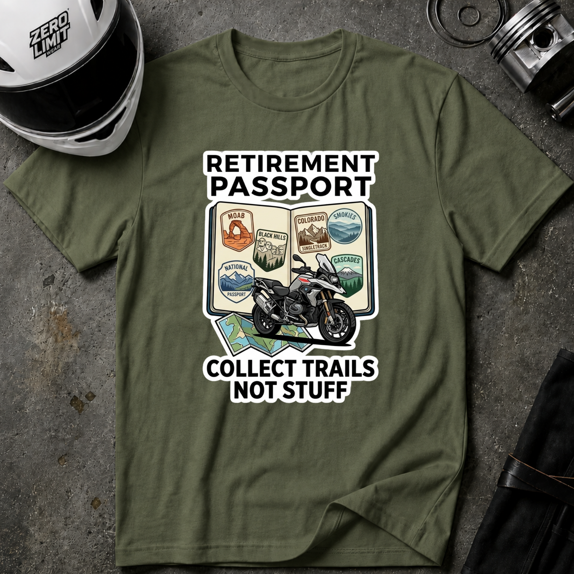 COLLECTING TRAILS T-SHIRT