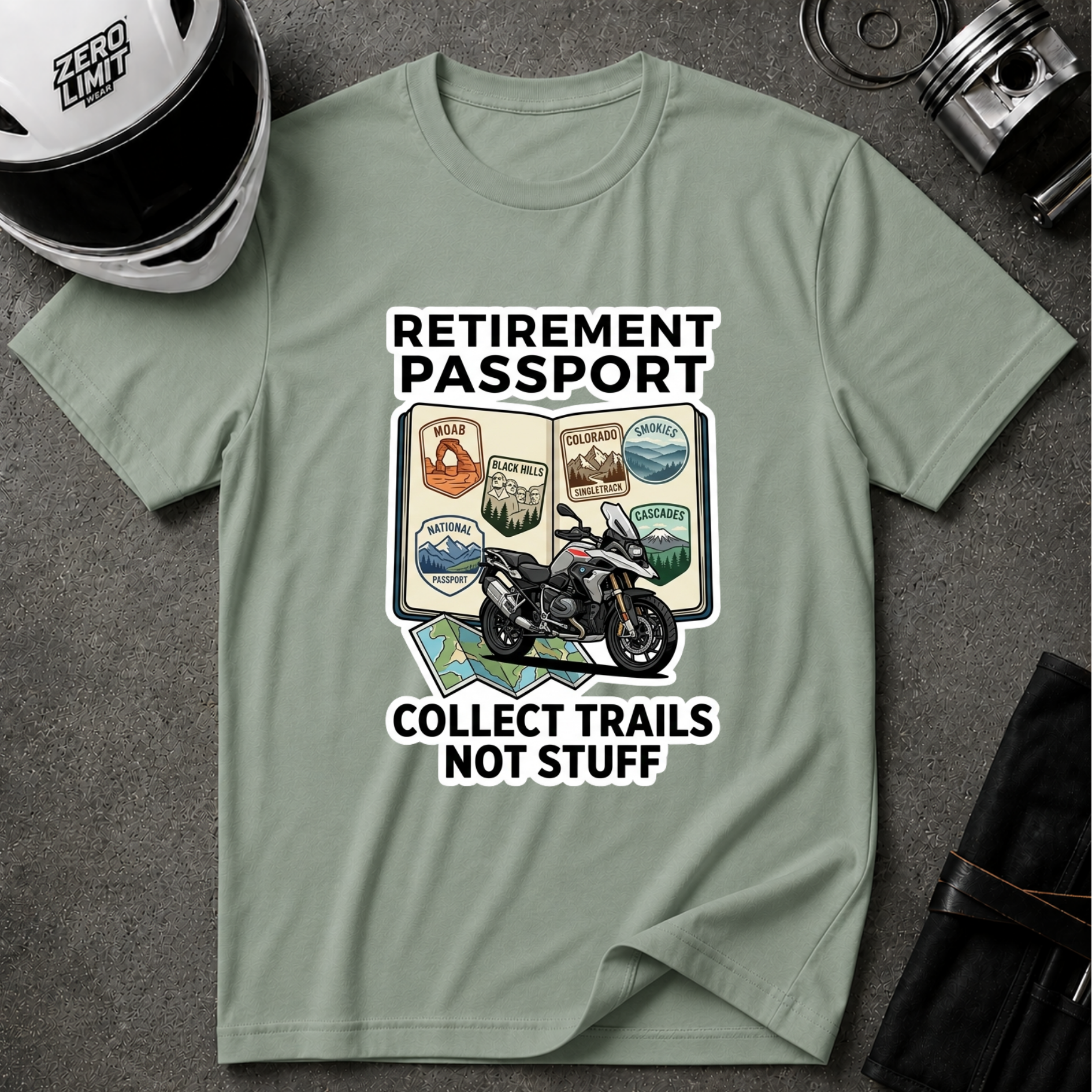 COLLECTING TRAILS T-SHIRT