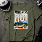 RETIREMENT CALENDAR T-SHIRT
