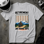 RETIREMENT CALENDAR T-SHIRT
