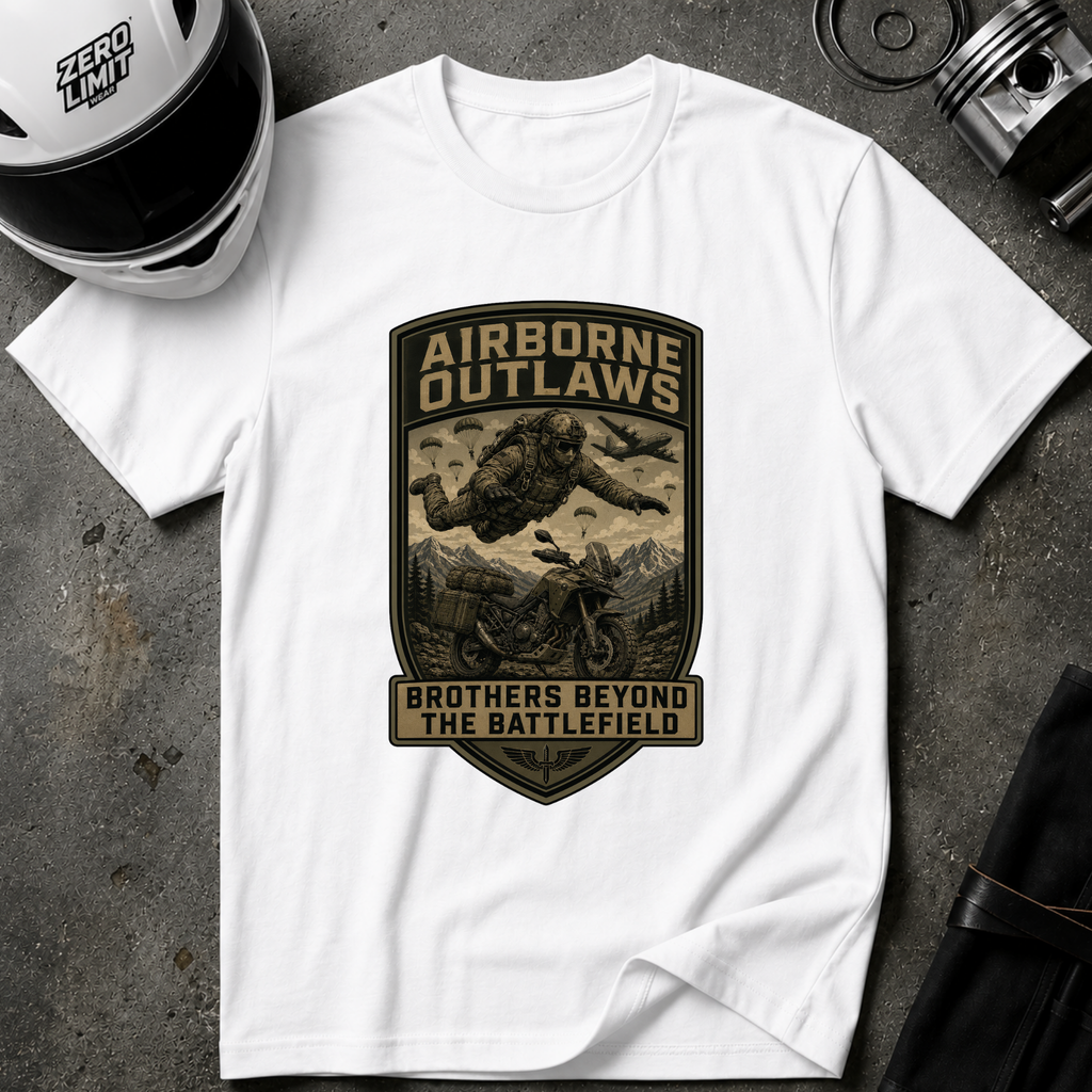 AIRBORNE OUTLAWS BROTHERHOOD T-SHIRT