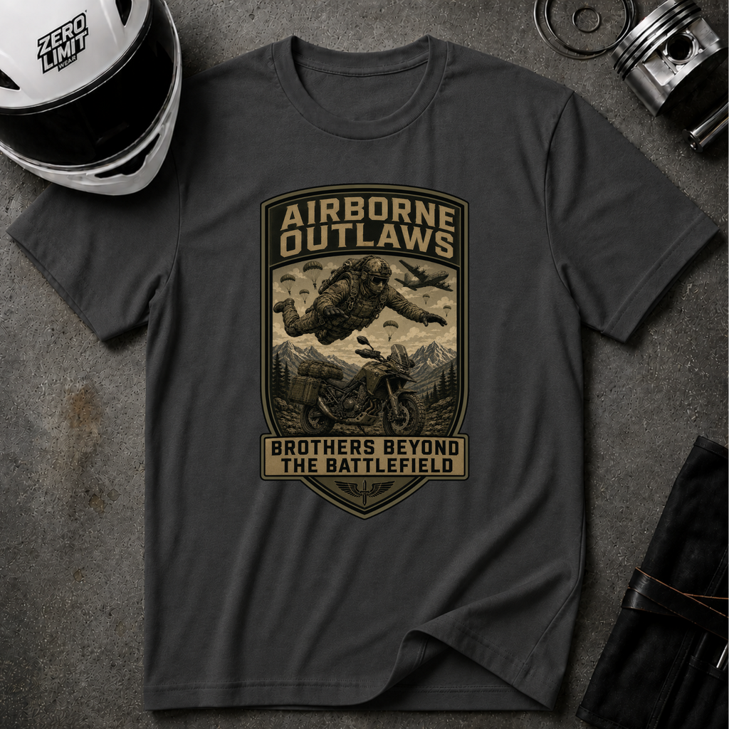 AIRBORNE OUTLAWS BROTHERHOOD T-SHIRT