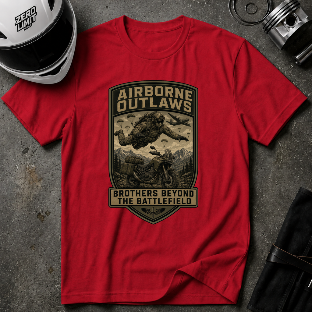 AIRBORNE OUTLAWS BROTHERHOOD T-SHIRT