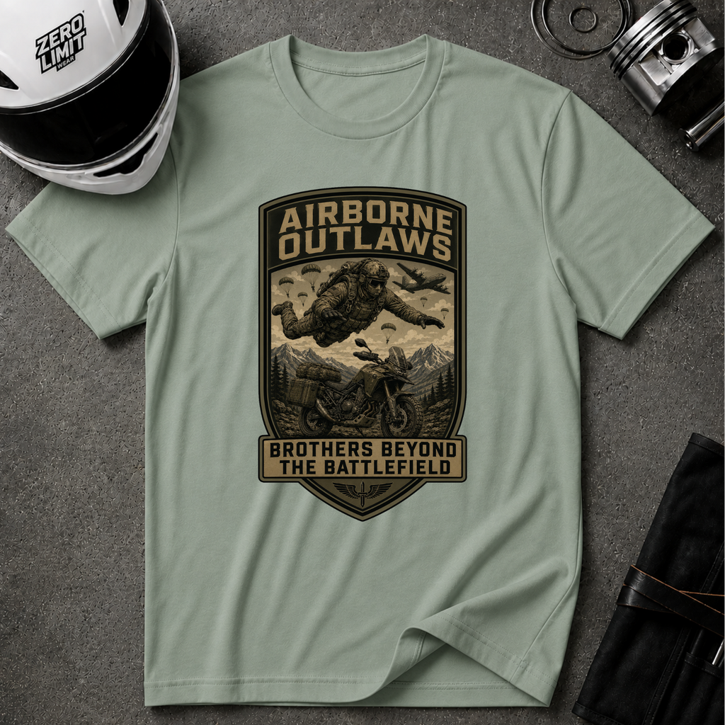 AIRBORNE OUTLAWS BROTHERHOOD T-SHIRT