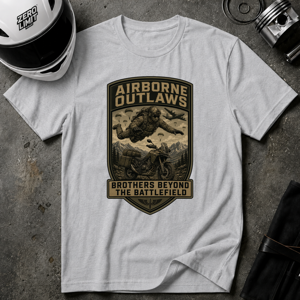 AIRBORNE OUTLAWS BROTHERHOOD T-SHIRT