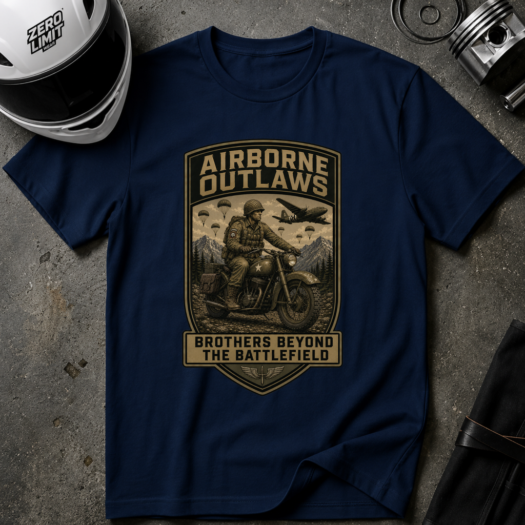 AIRBORNE OUTLAWS 1944 T-SHIRT