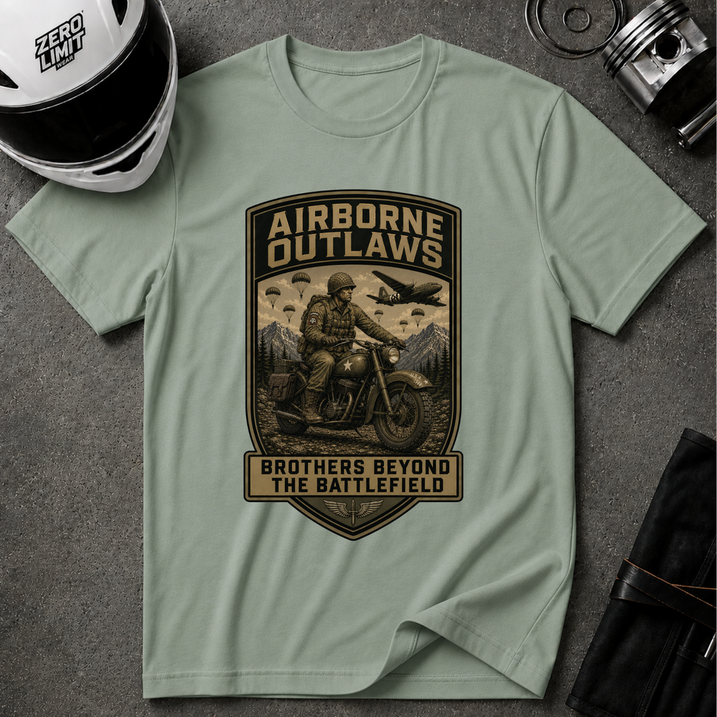 AIRBORNE OUTLAWS 1944 T-SHIRT