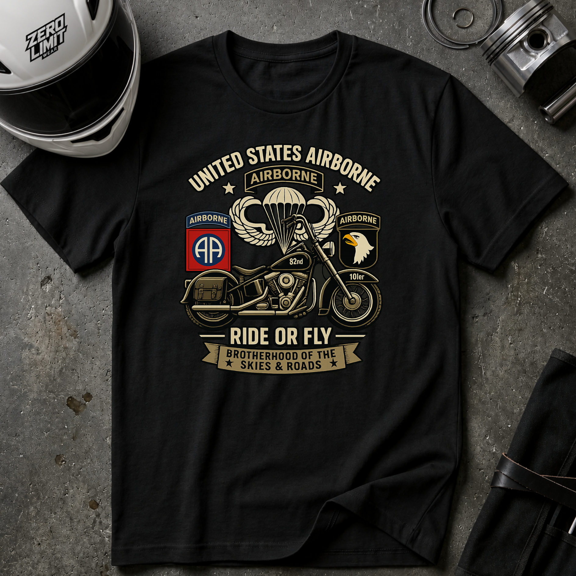 U.S AIRBORNE T-SHIRT