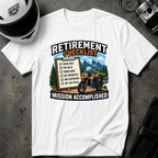 ENDURO RETIREMENT CHECKLIST T-SHIRT