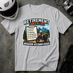ENDURO RETIREMENT CHECKLIST T-SHIRT