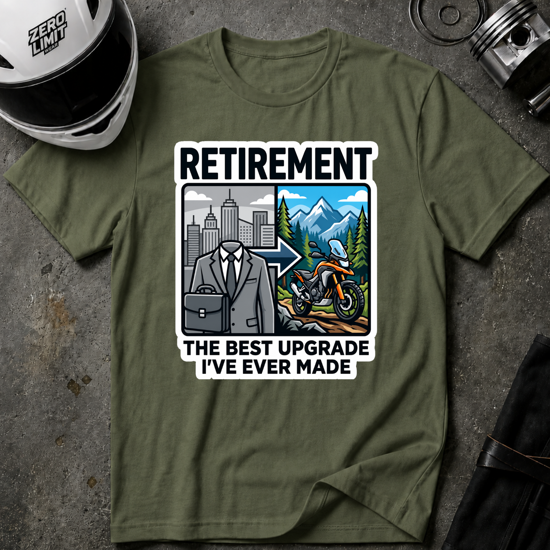 BEST UPGRADE MADE T-SHIRT