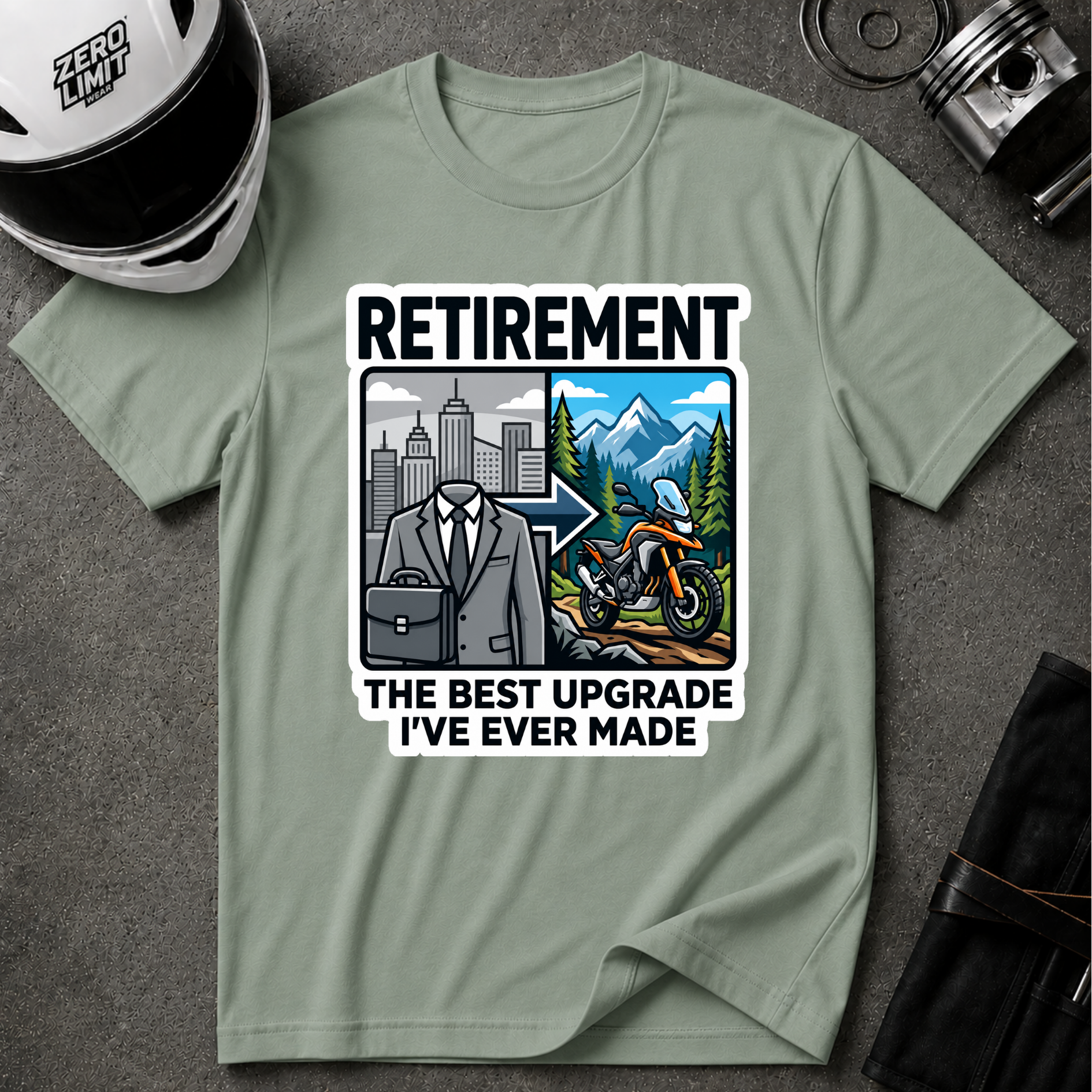 BEST UPGRADE MADE T-SHIRT