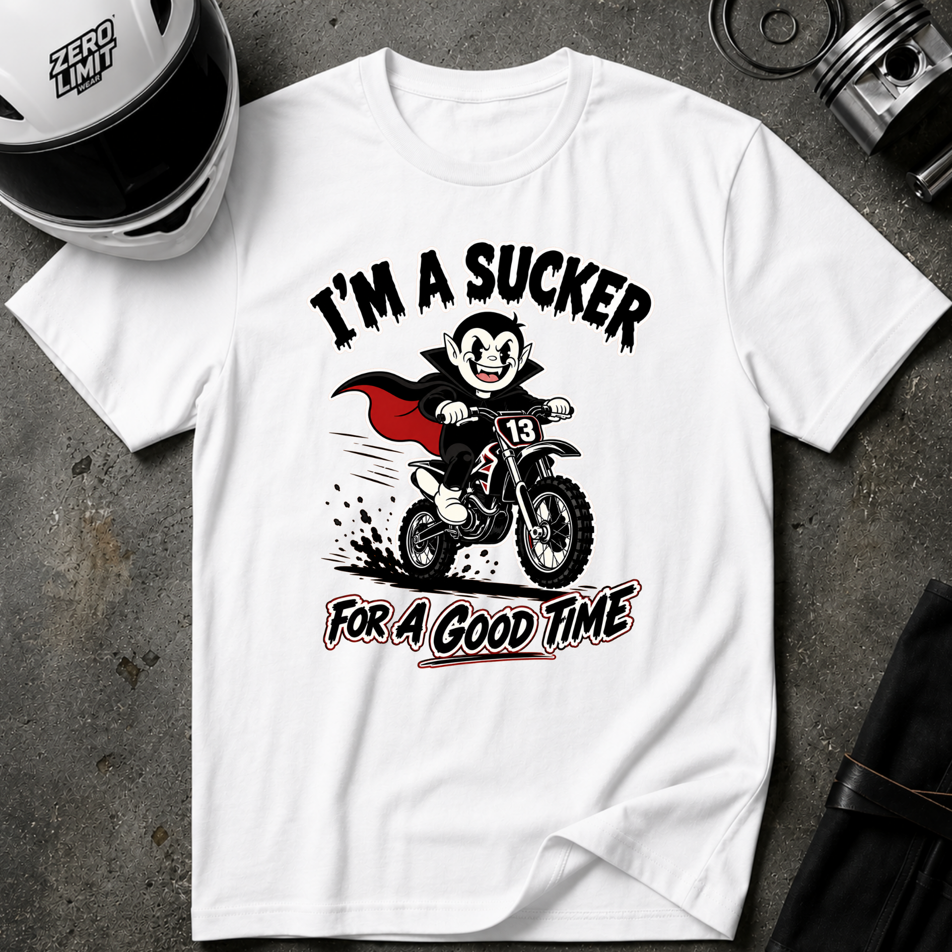 SUCKER FOR A GOOD TIME T-SHIRT