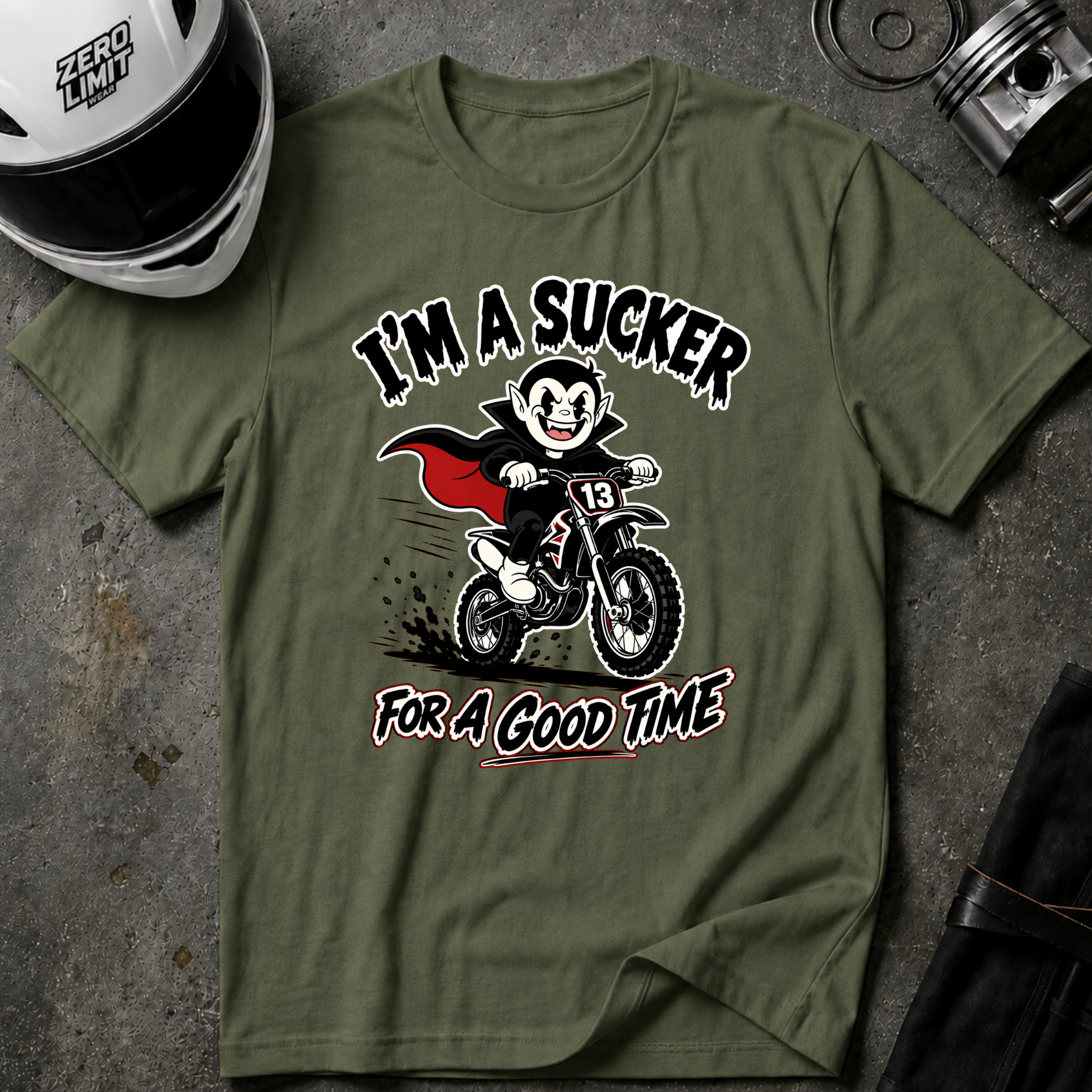 SUCKER FOR A GOOD TIME T-SHIRT