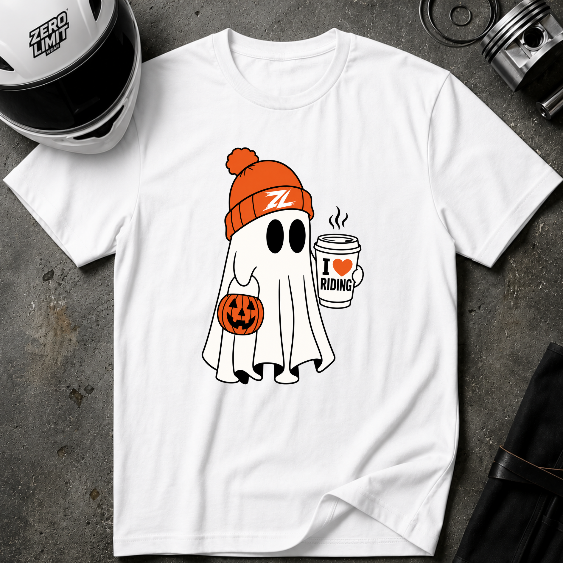 HALLOWEEN GHOST T-SHIRT