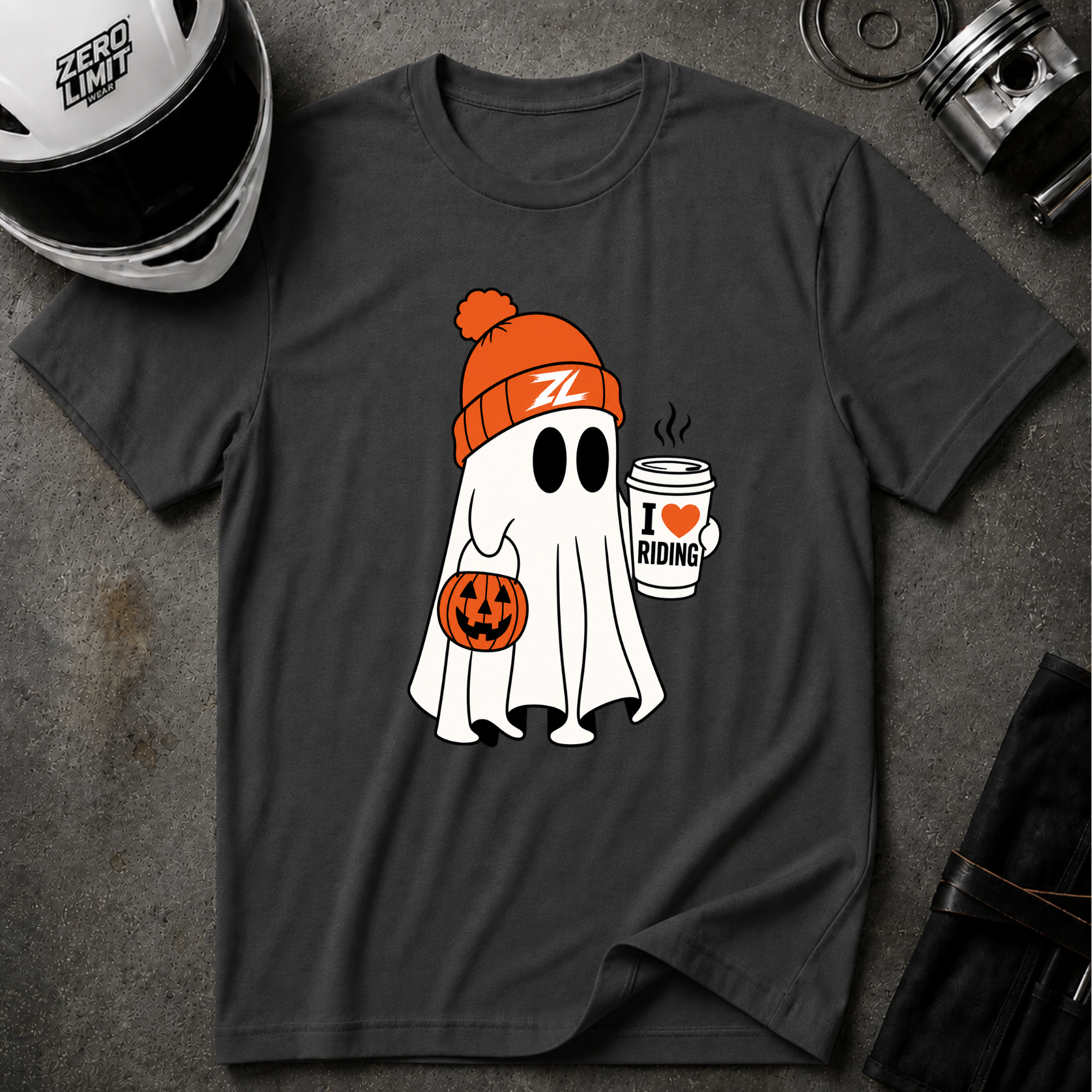 HALLOWEEN GHOST T-SHIRT