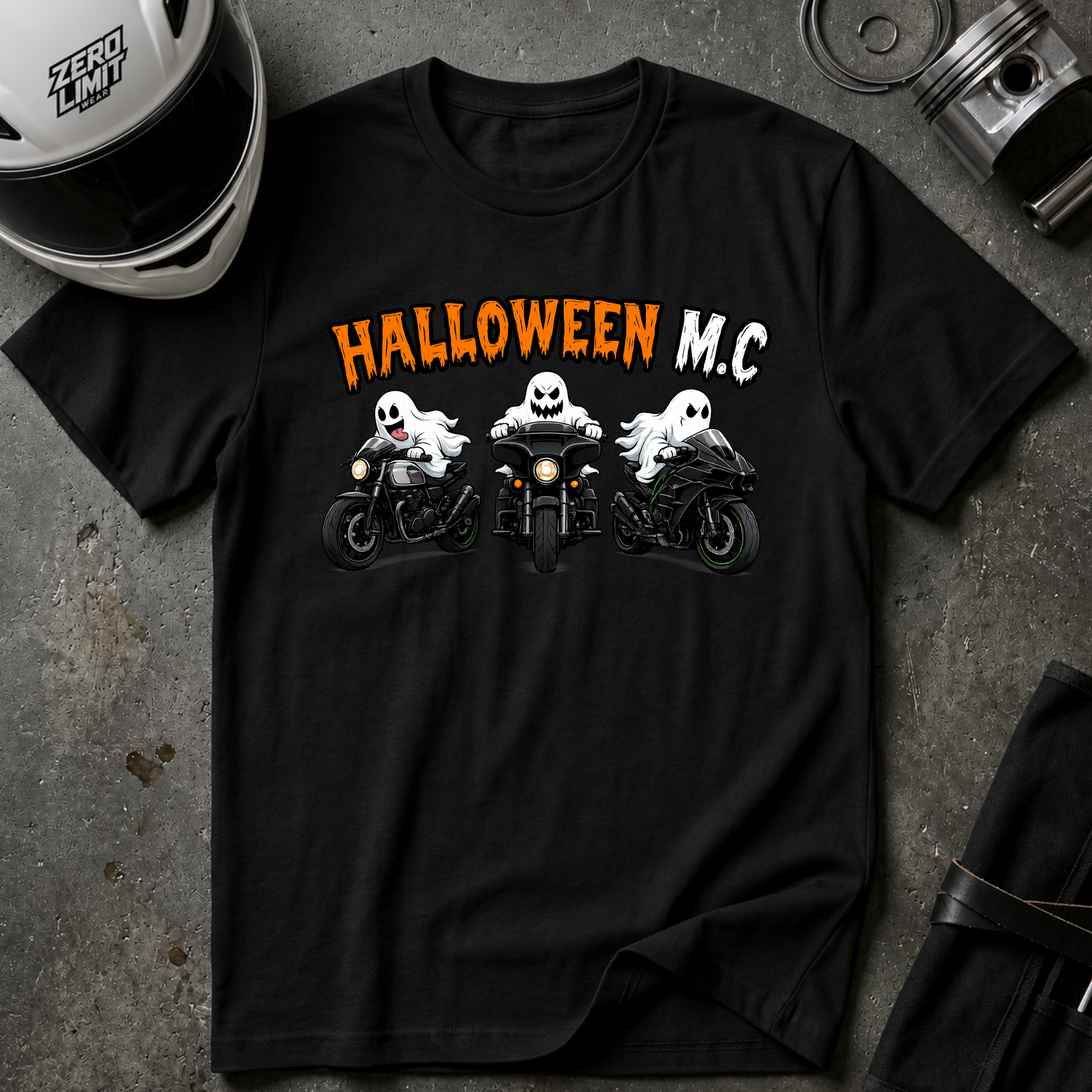 HALLOWEEN M.C T-SHIRT