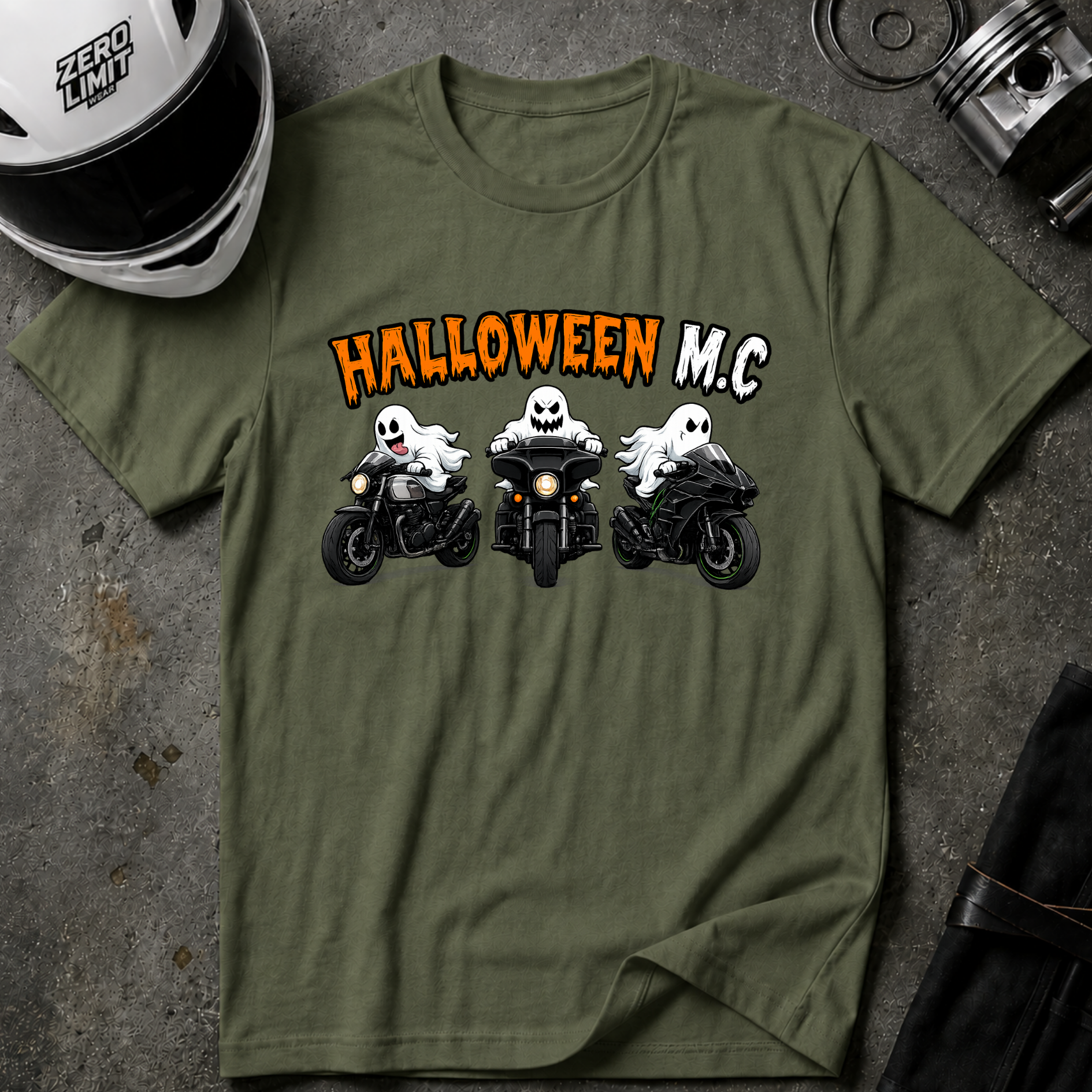 HALLOWEEN M.C T-SHIRT