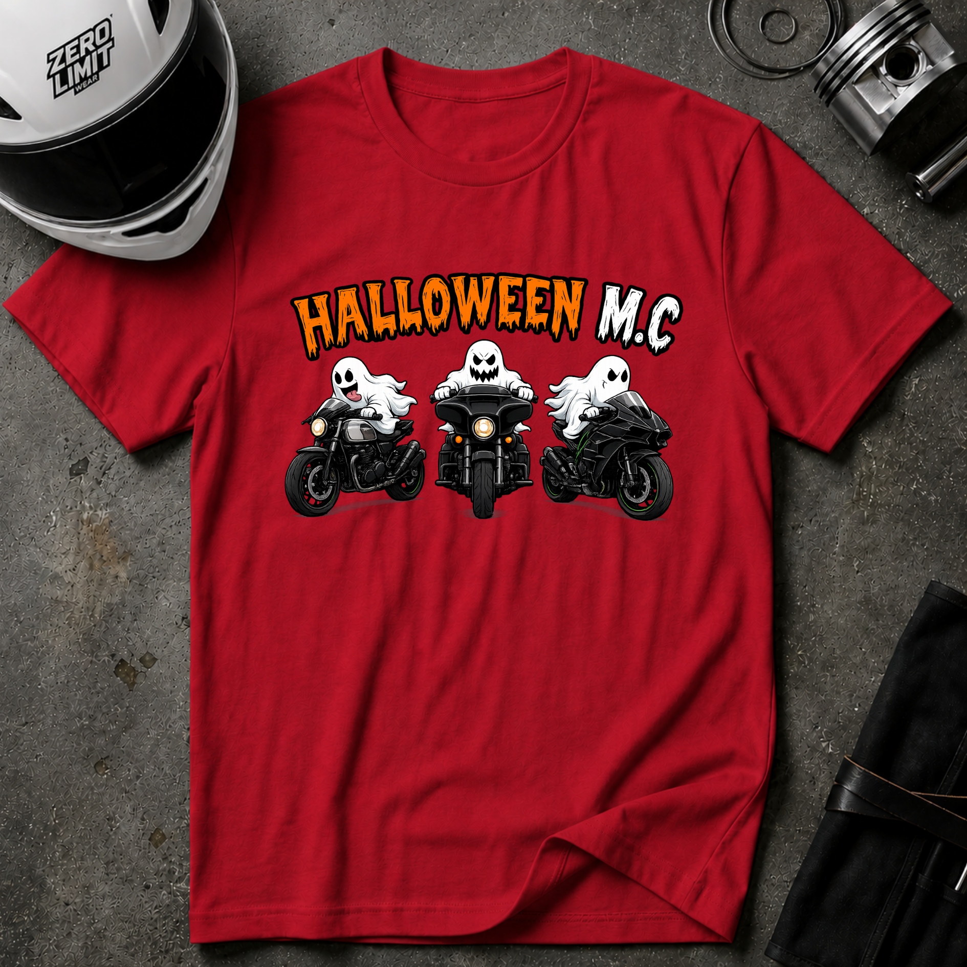 HALLOWEEN M.C T-SHIRT
