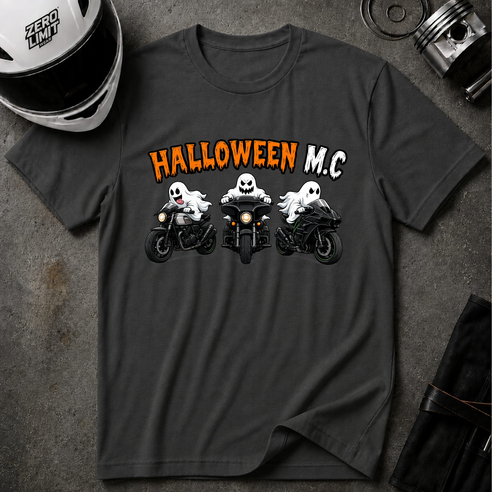HALLOWEEN M.C T-SHIRT