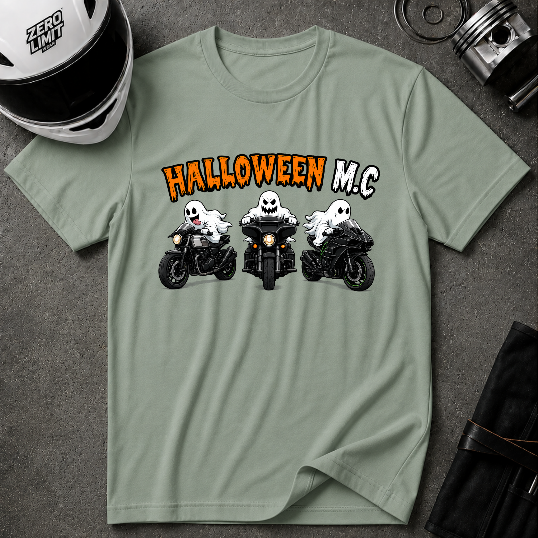 HALLOWEEN M.C T-SHIRT