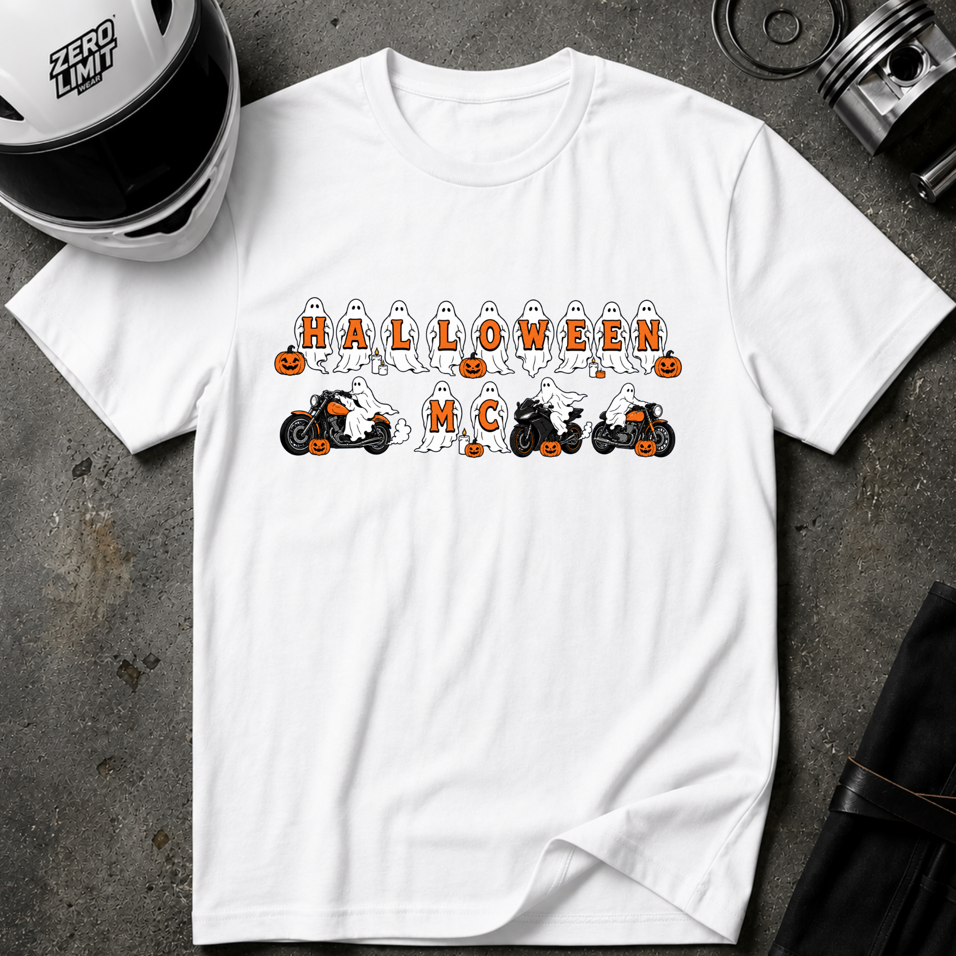 GHOST HALLOWEEN M.C T-SHIRT