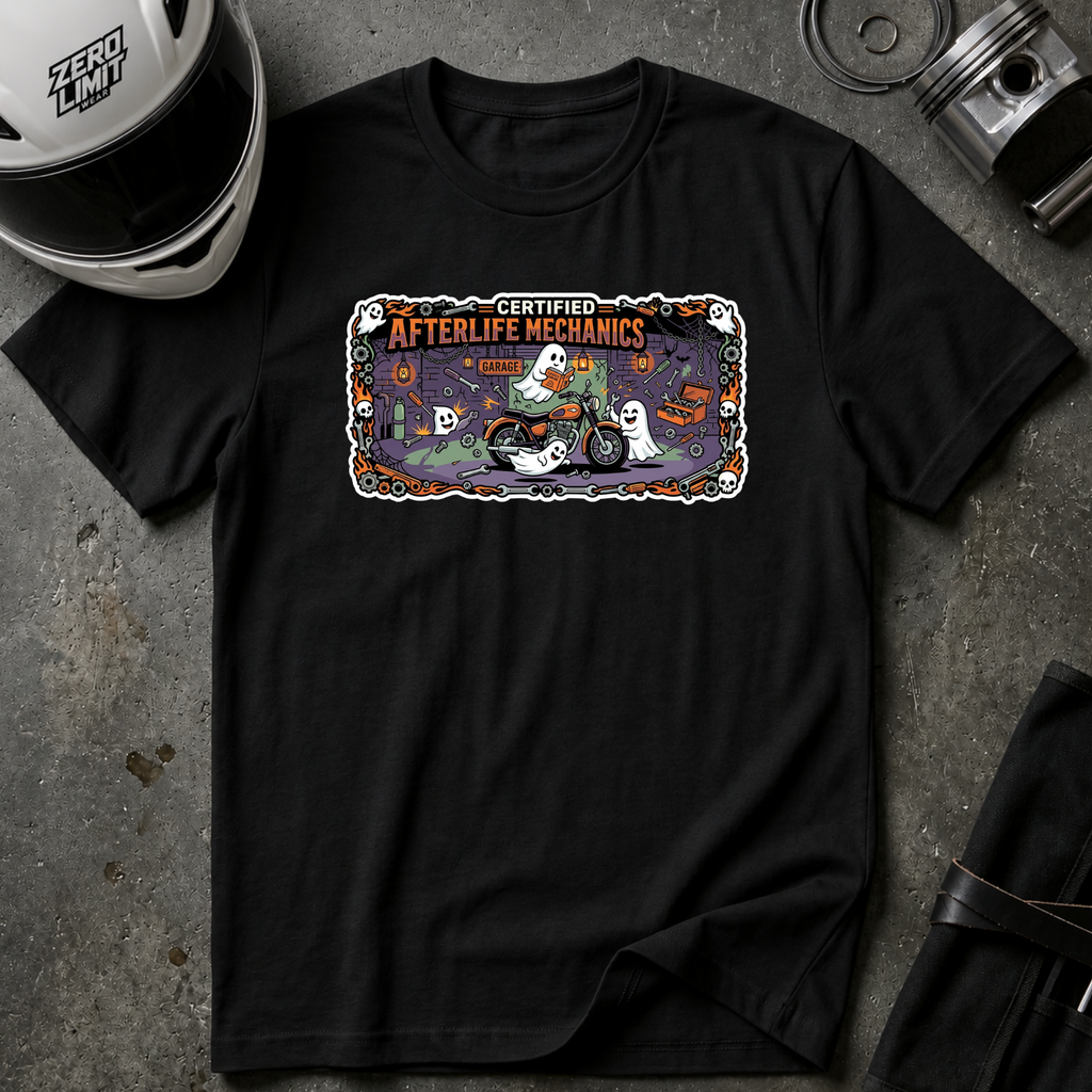 AFTERLIFE MECHANICS T-SHIRT