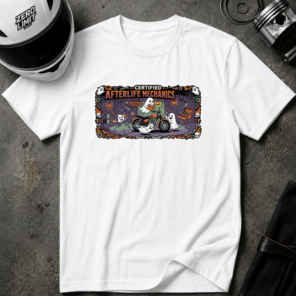 AFTERLIFE MECHANICS T-SHIRT