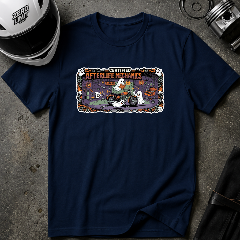 AFTERLIFE MECHANICS T-SHIRT