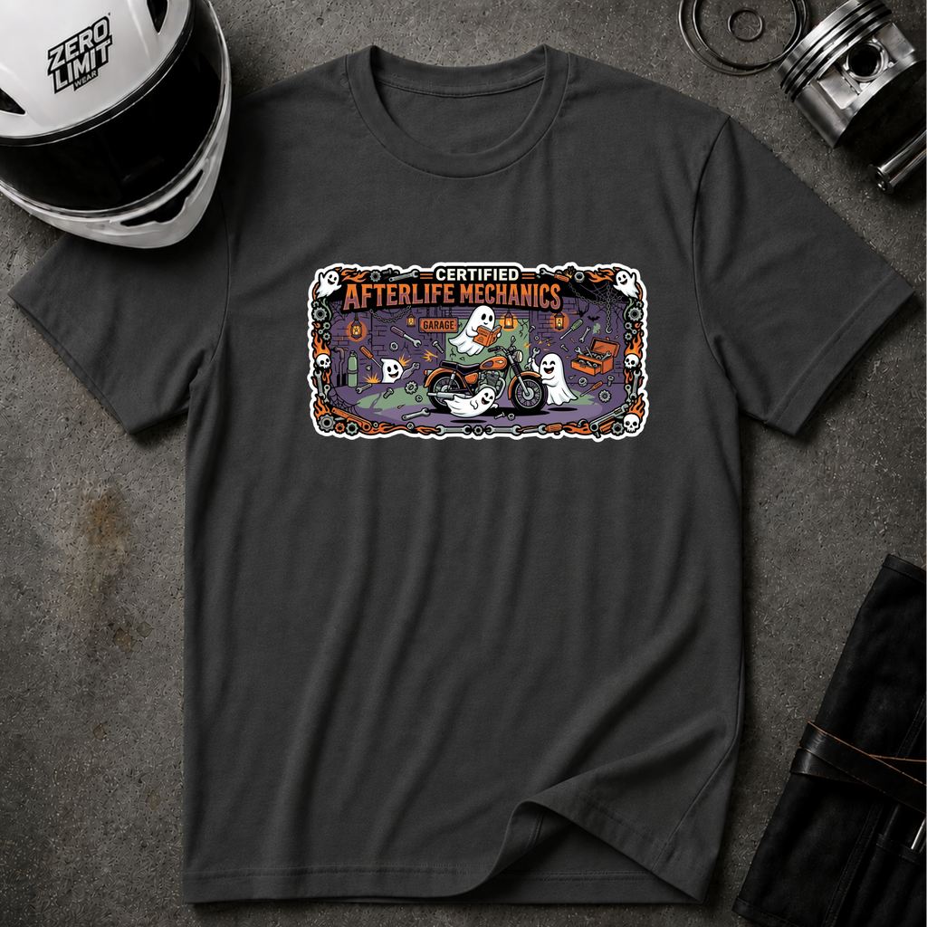 AFTERLIFE MECHANICS T-SHIRT