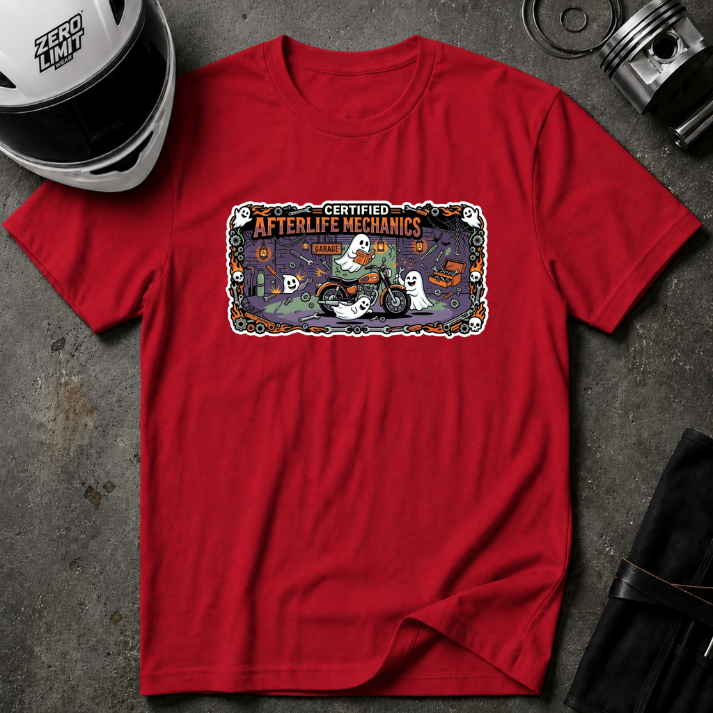 AFTERLIFE MECHANICS T-SHIRT