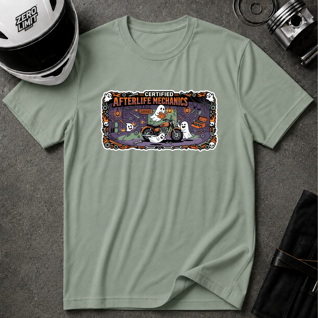 AFTERLIFE MECHANICS T-SHIRT