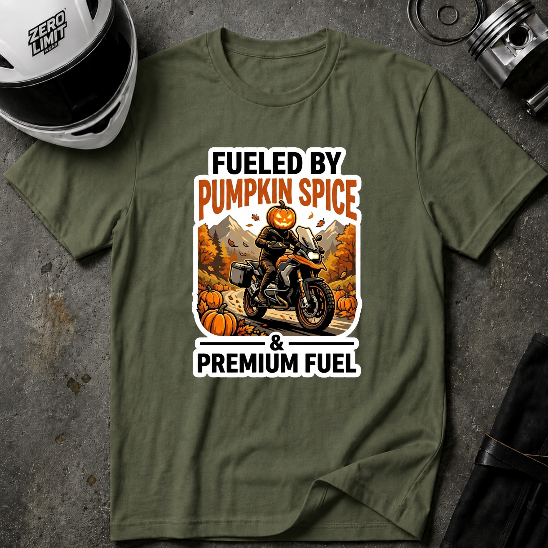 PUMPKIN SPICE FUEL T-SHIRT