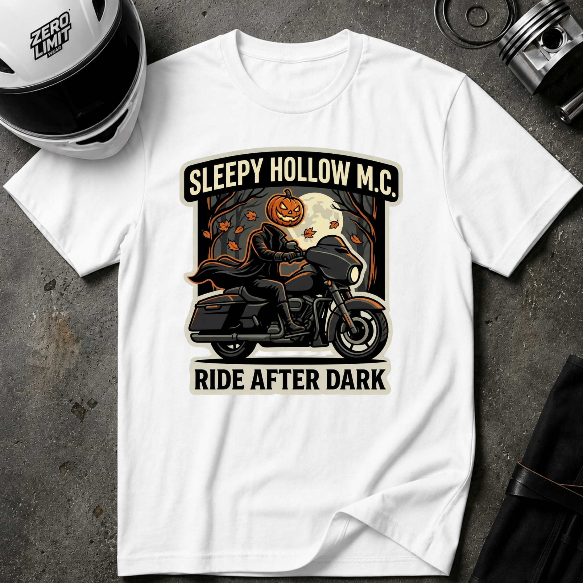 SLEEPY HOLLOW M.C T-SHIRT