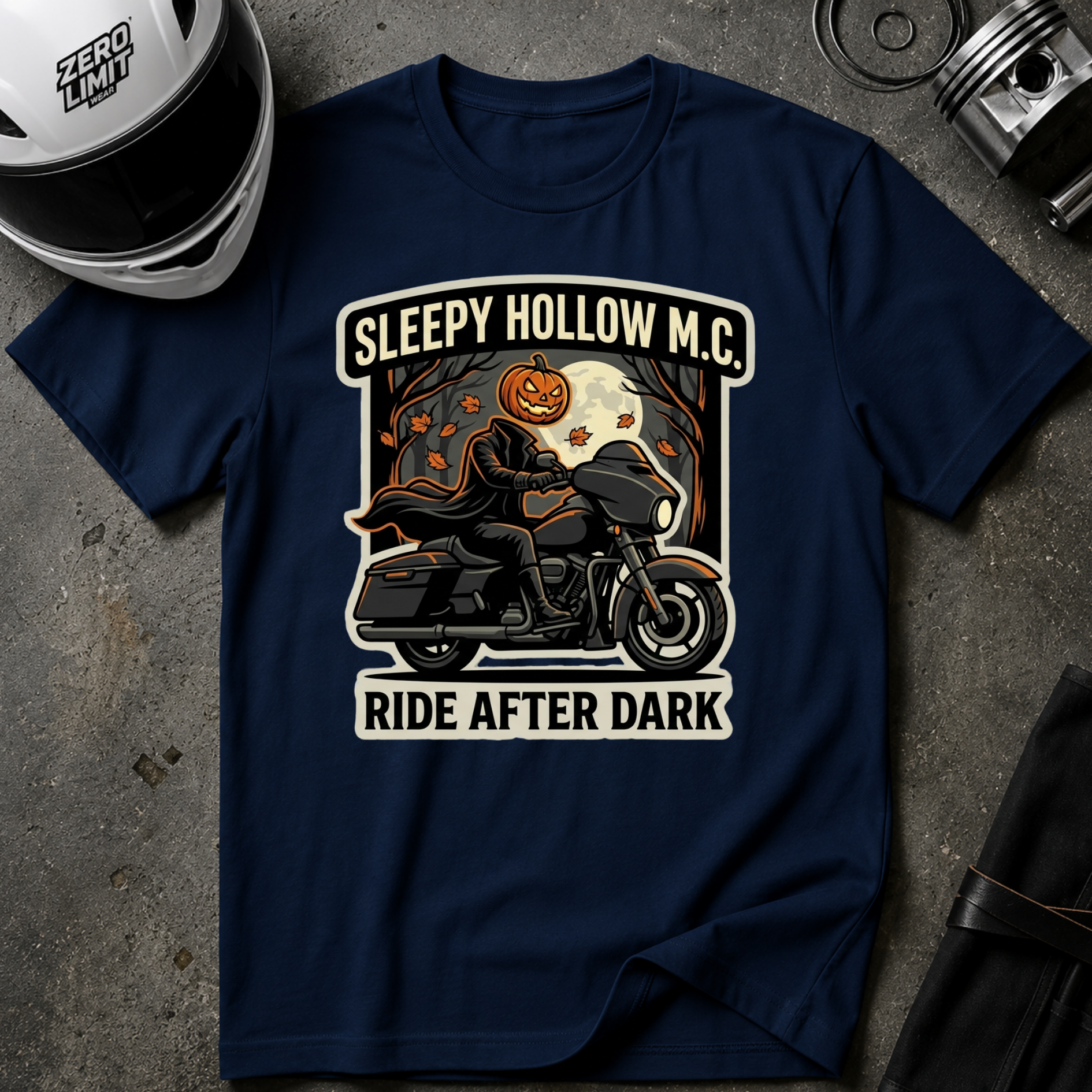 SLEEPY HOLLOW M.C T-SHIRT