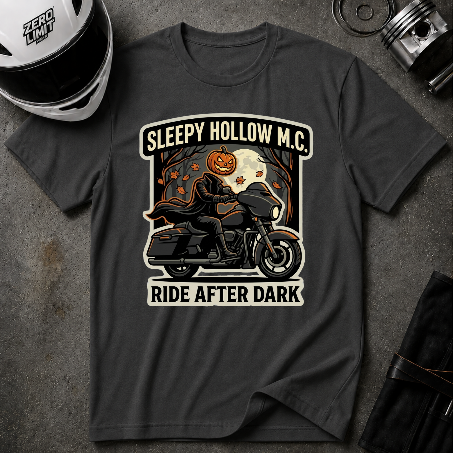 SLEEPY HOLLOW M.C T-SHIRT