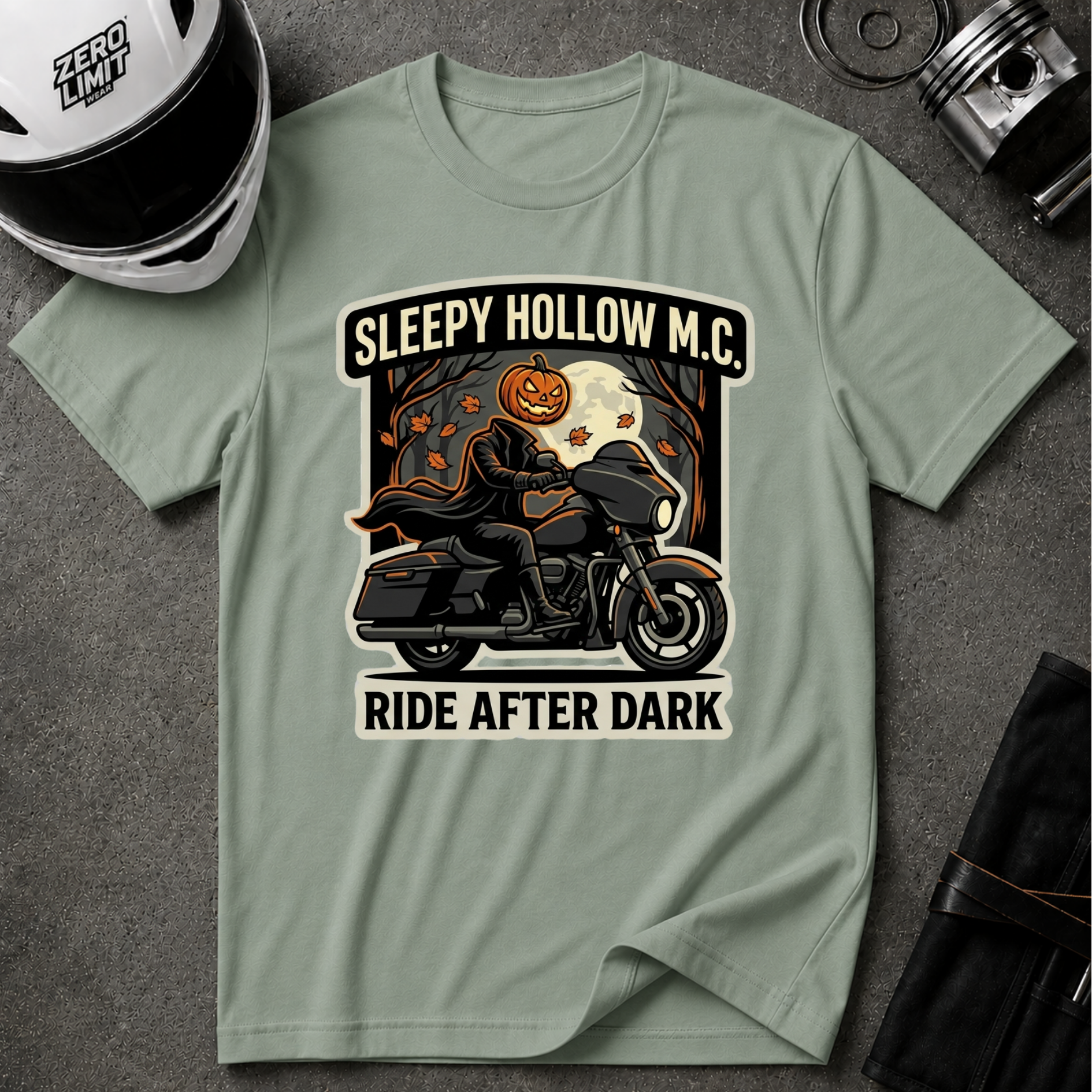 SLEEPY HOLLOW M.C T-SHIRT