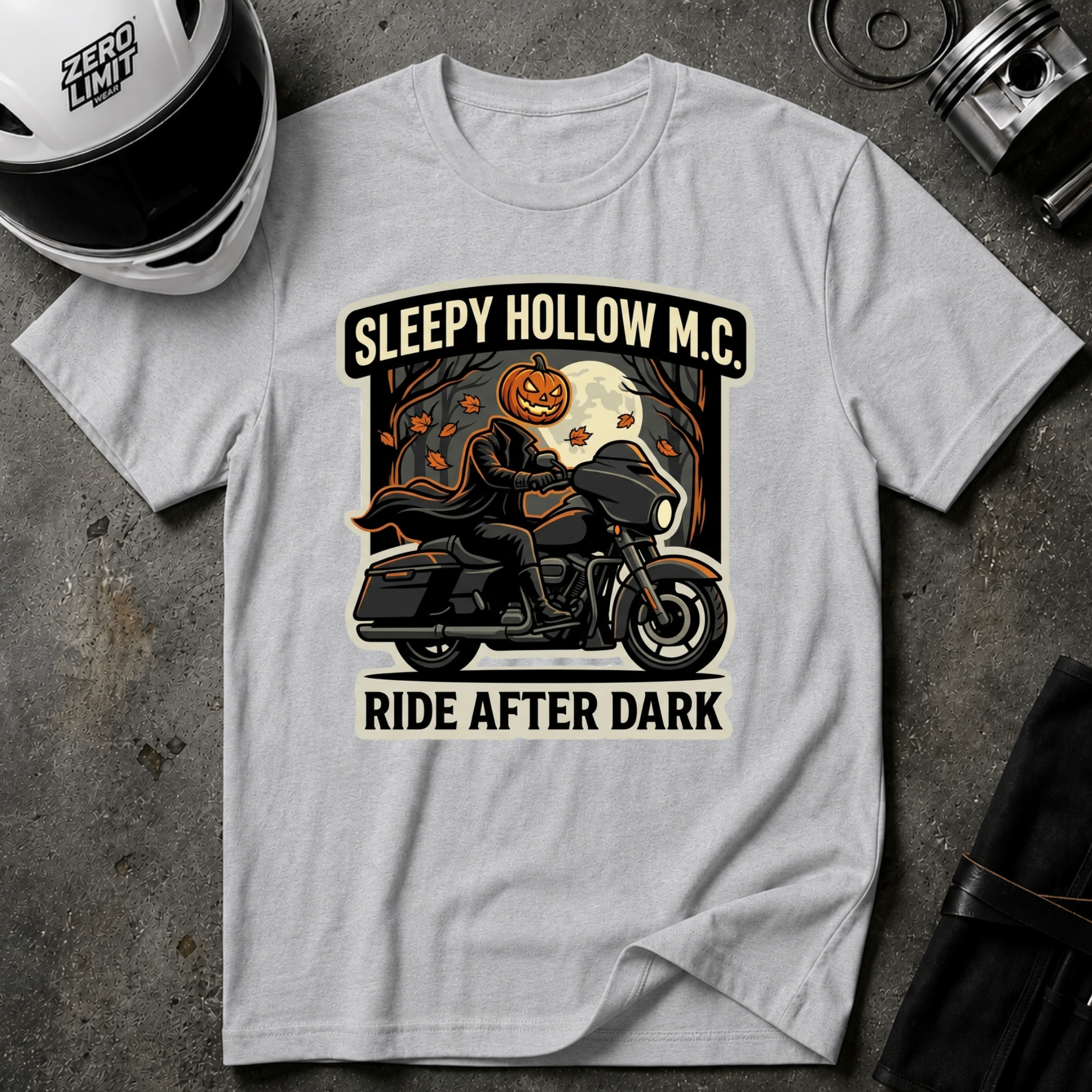 SLEEPY HOLLOW M.C T-SHIRT
