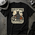 BLACK CAT GARAGE T-SHIRT