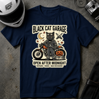 BLACK CAT GARAGE T-SHIRT