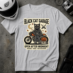 BLACK CAT GARAGE T-SHIRT