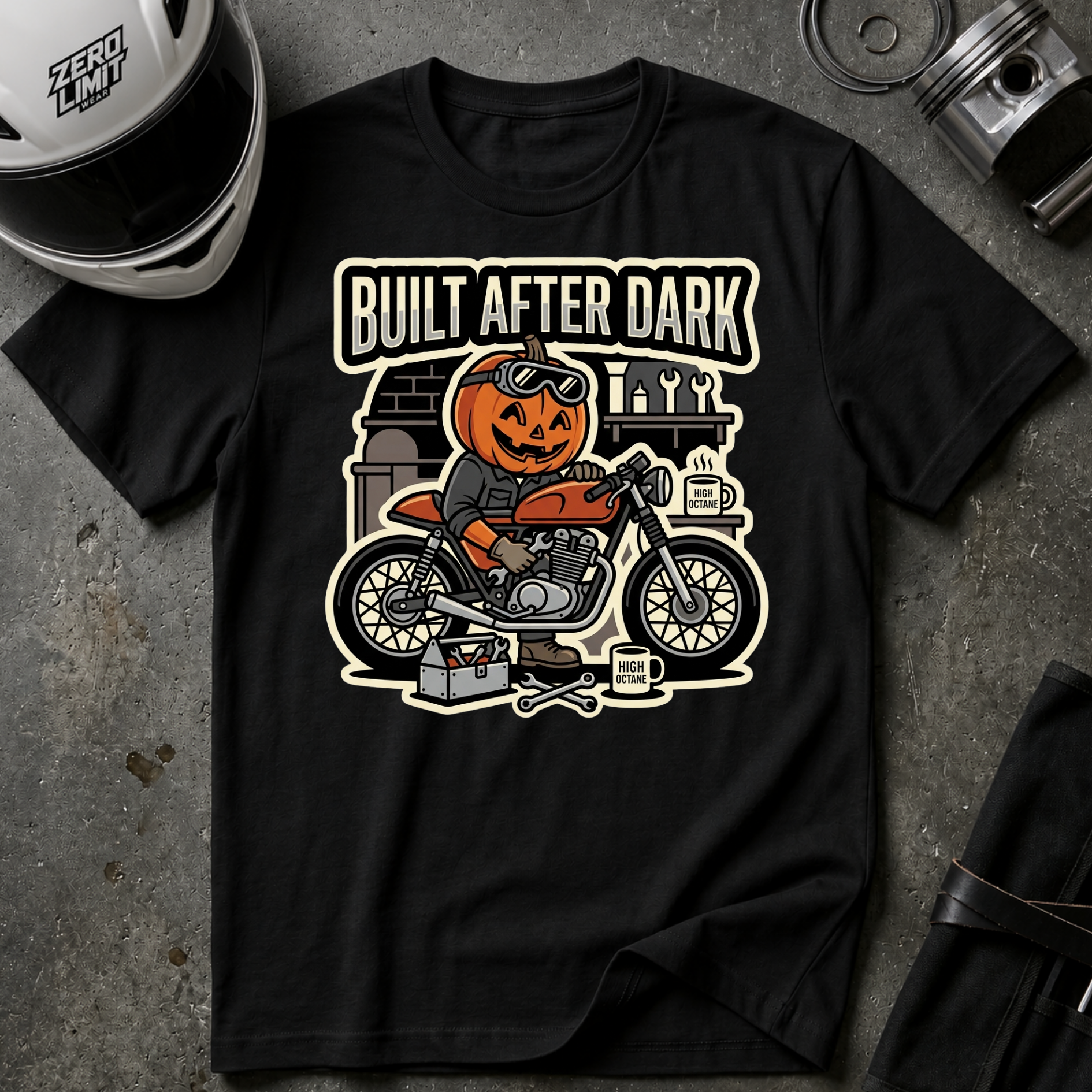 PUMPKIN BUILT T-SHIRT