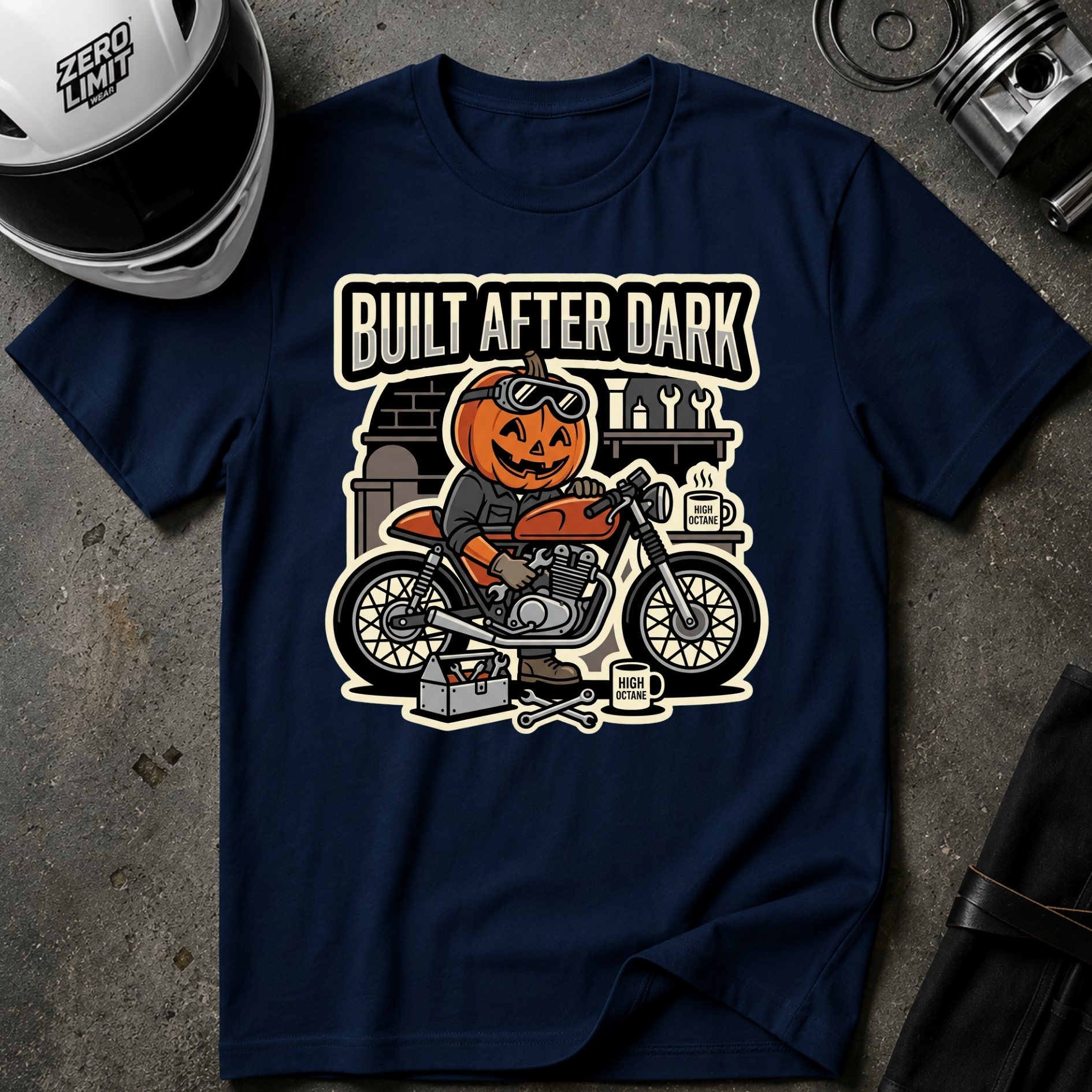 PUMPKIN BUILT T-SHIRT