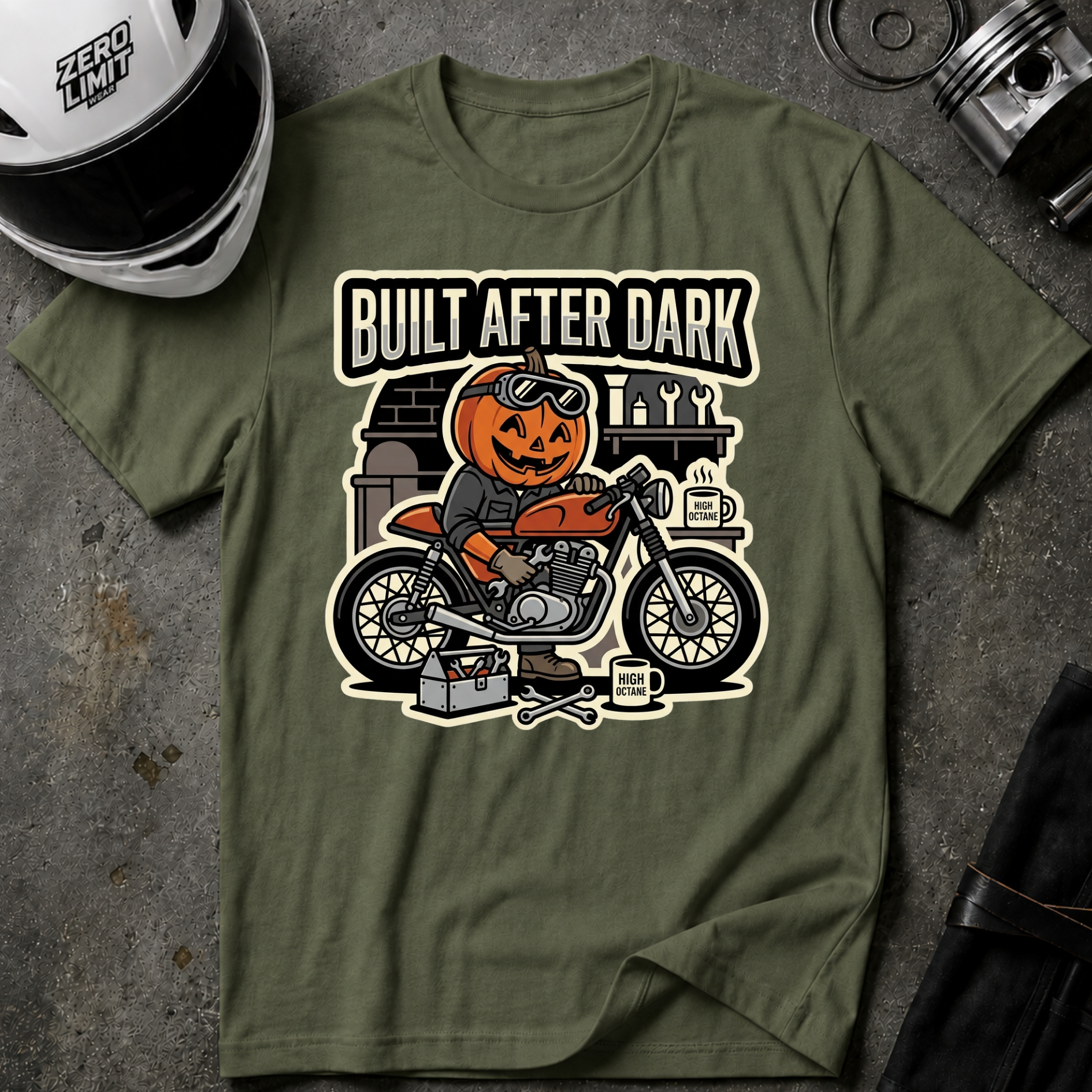 PUMPKIN BUILT T-SHIRT