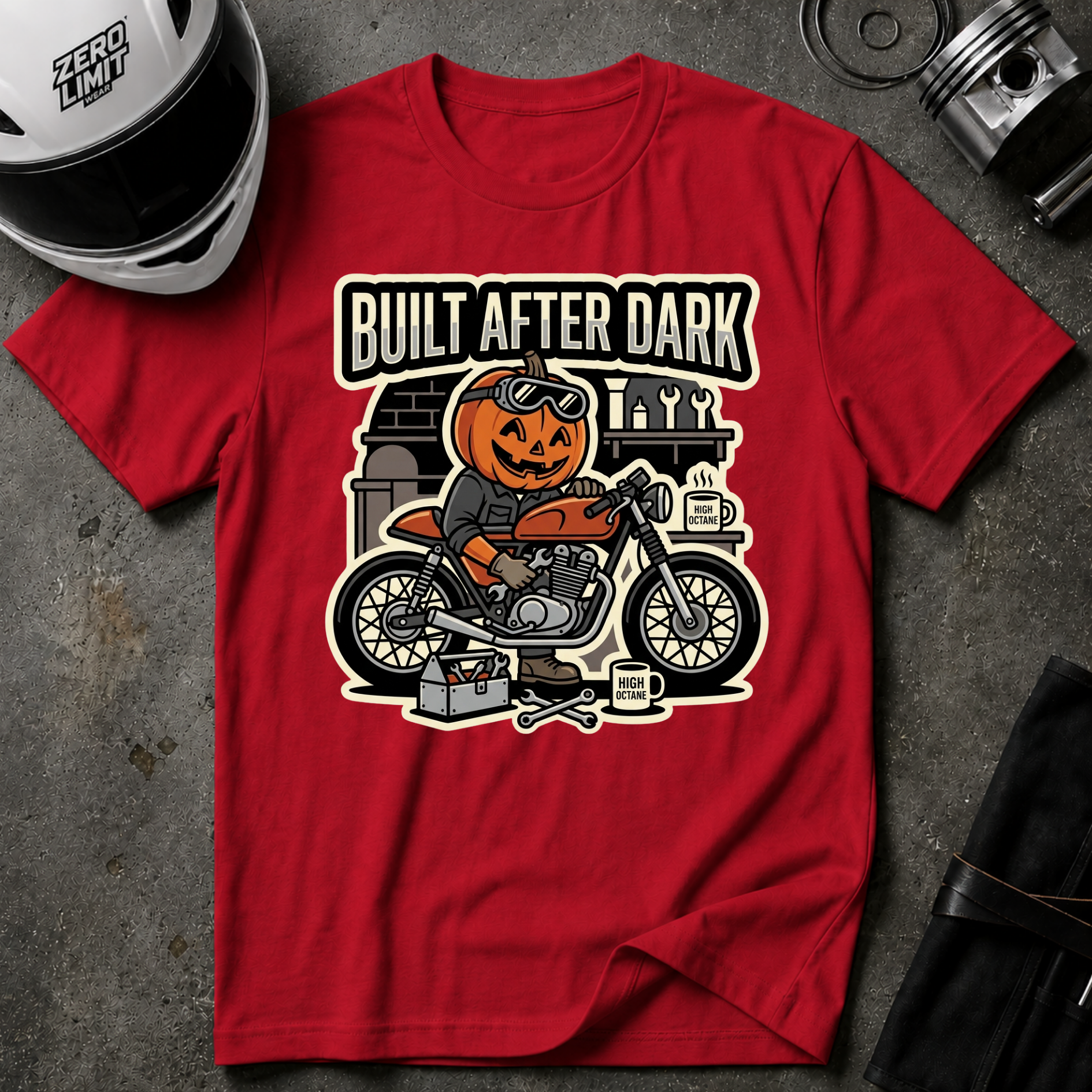 PUMPKIN BUILT T-SHIRT