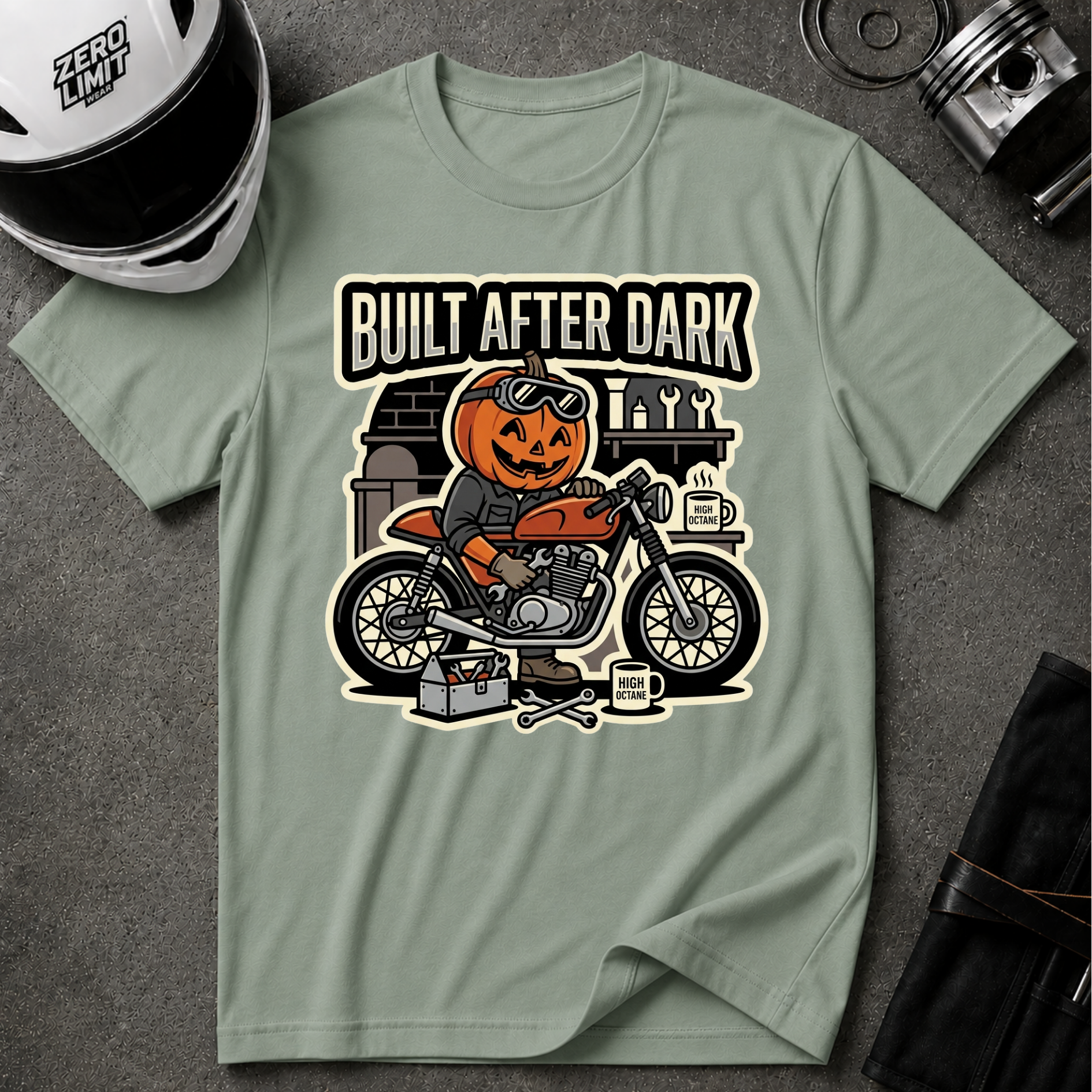 PUMPKIN BUILT T-SHIRT