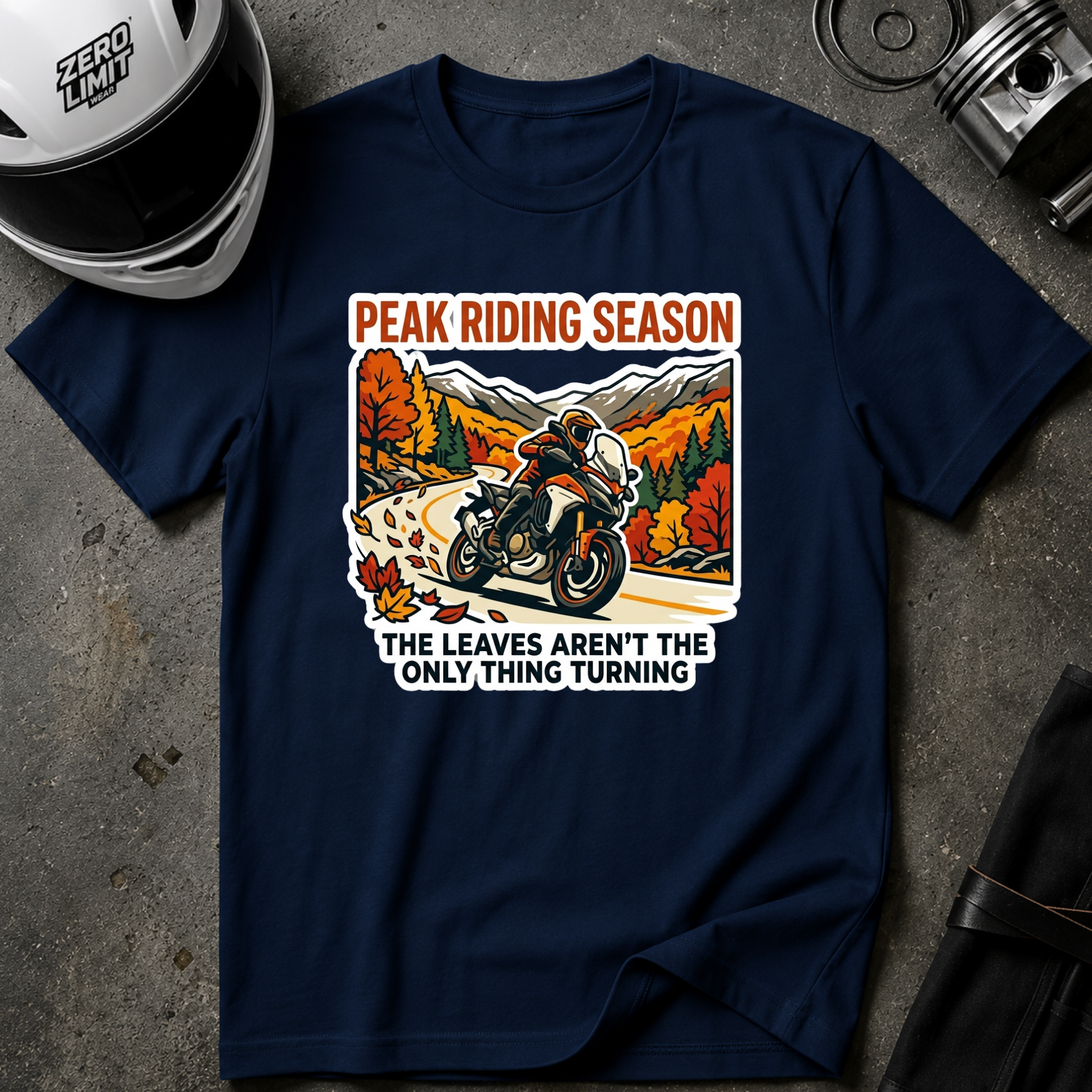 FALL RIDING T-SHIRT