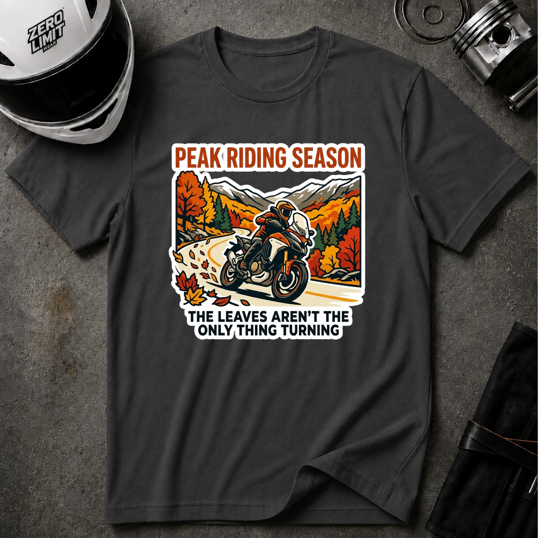 FALL RIDING T-SHIRT