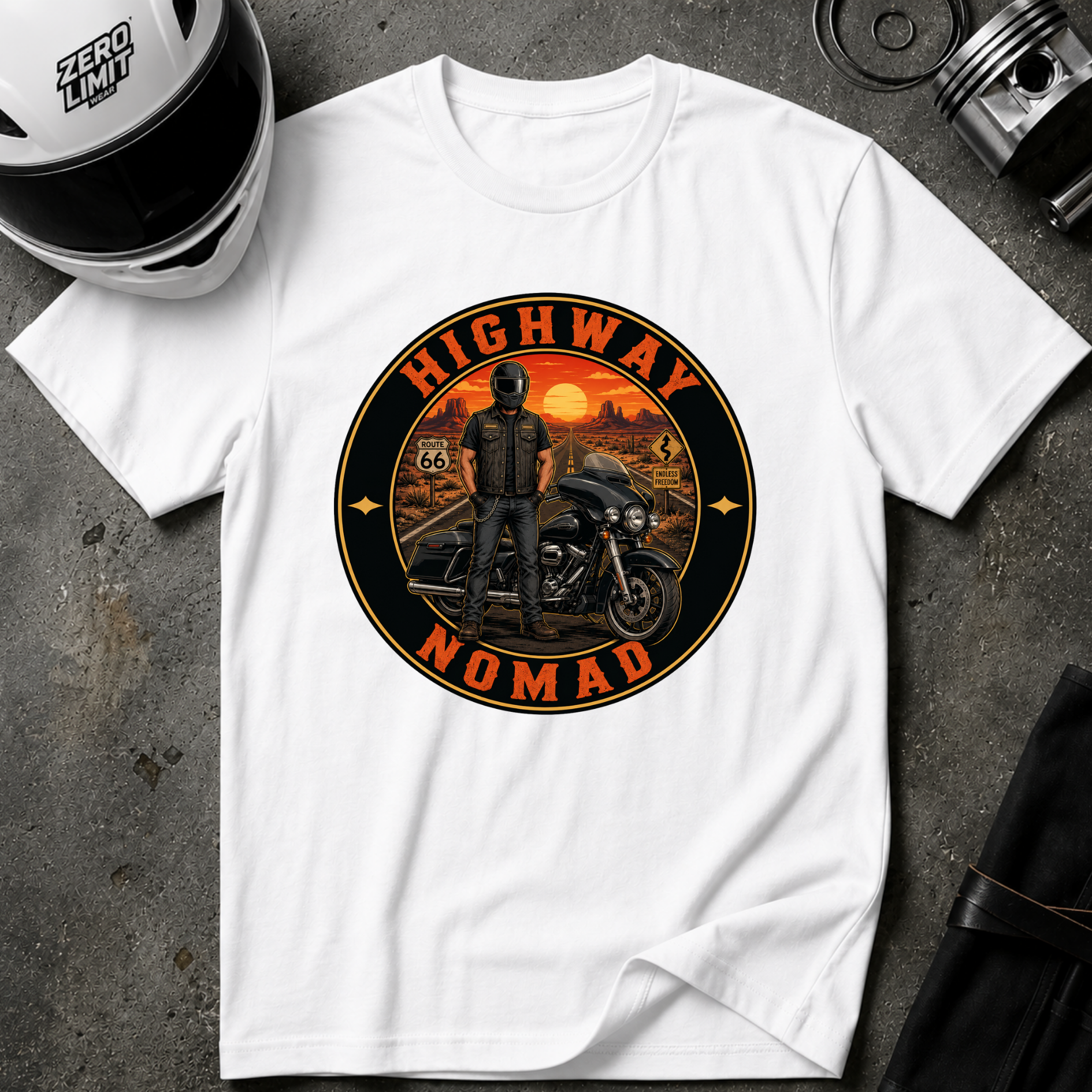 HIGHWAY NOMAD T-SHIRT